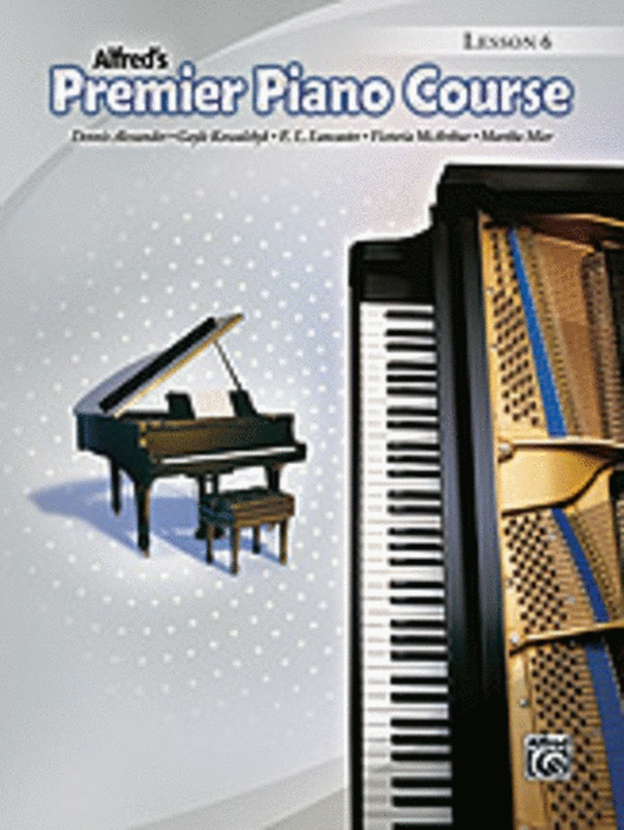 Premier Piano Course Lesson Level 6 Book Only