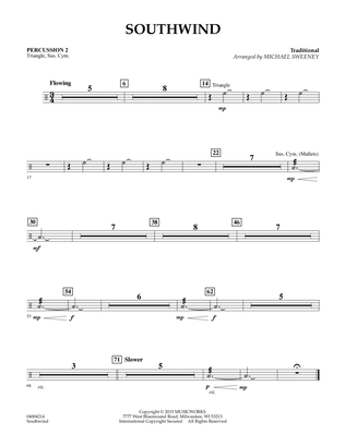 Book cover for Southwind - Percussion 2