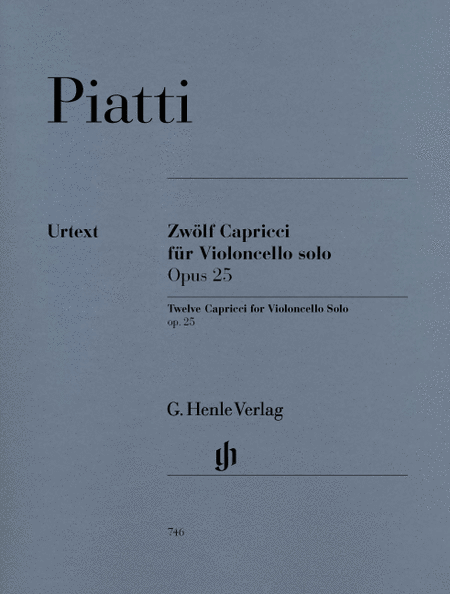 Twelve Capricci Op. 25 for Violoncello Solo