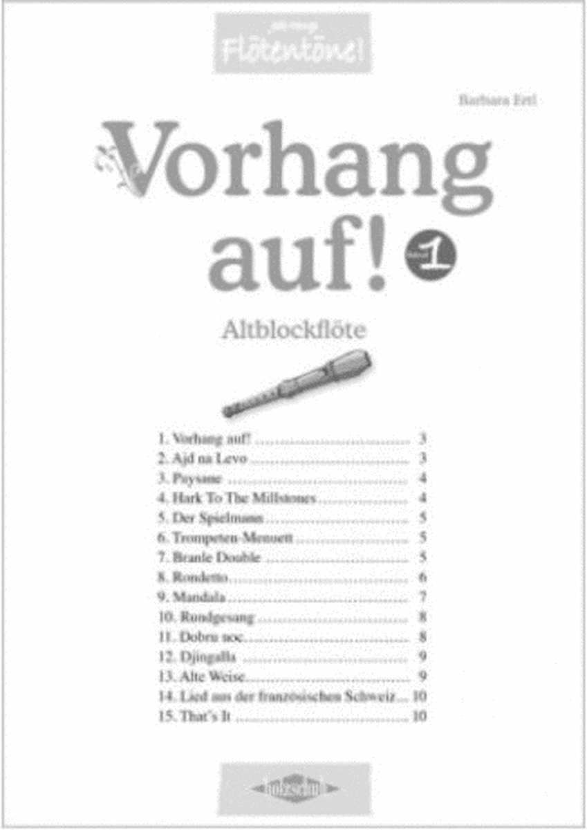 Vorhang auf! Band 1