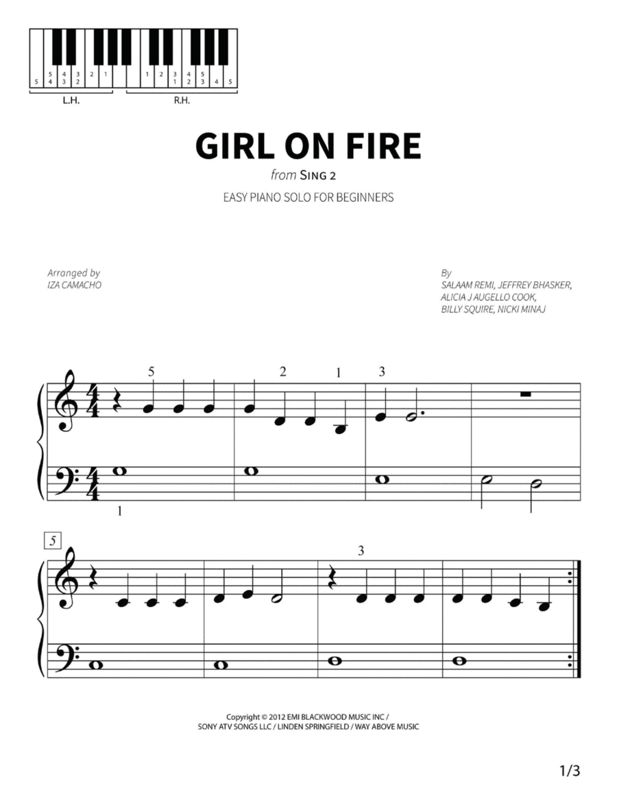 Girl On Fire (main Version) image number null