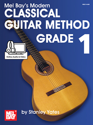 Book cover for Modern Classical Guitar Method Grade 1