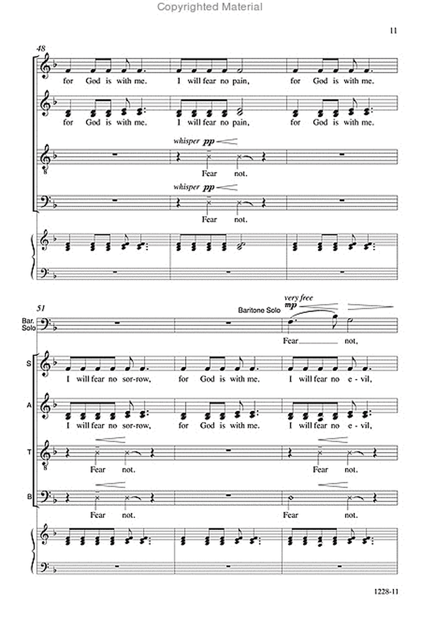 Fear Not - SATB divisi Octavo