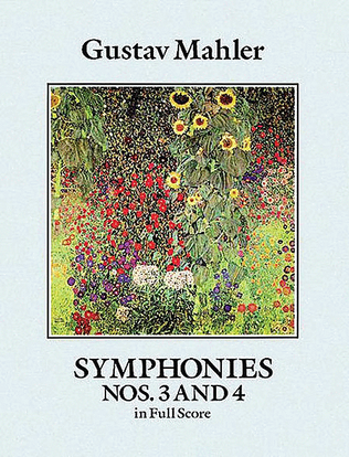 Book cover for Symphonies Nos. 3 and 4 in Full Score