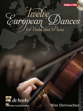 Book cover for Twelve European Dances