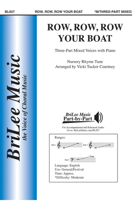 Book cover for Row, Row, Row Your Boat