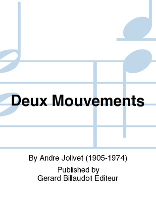 Book cover for Deux Mouvements