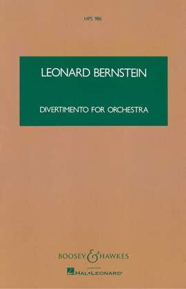Book cover for Divertimento for Orchestra