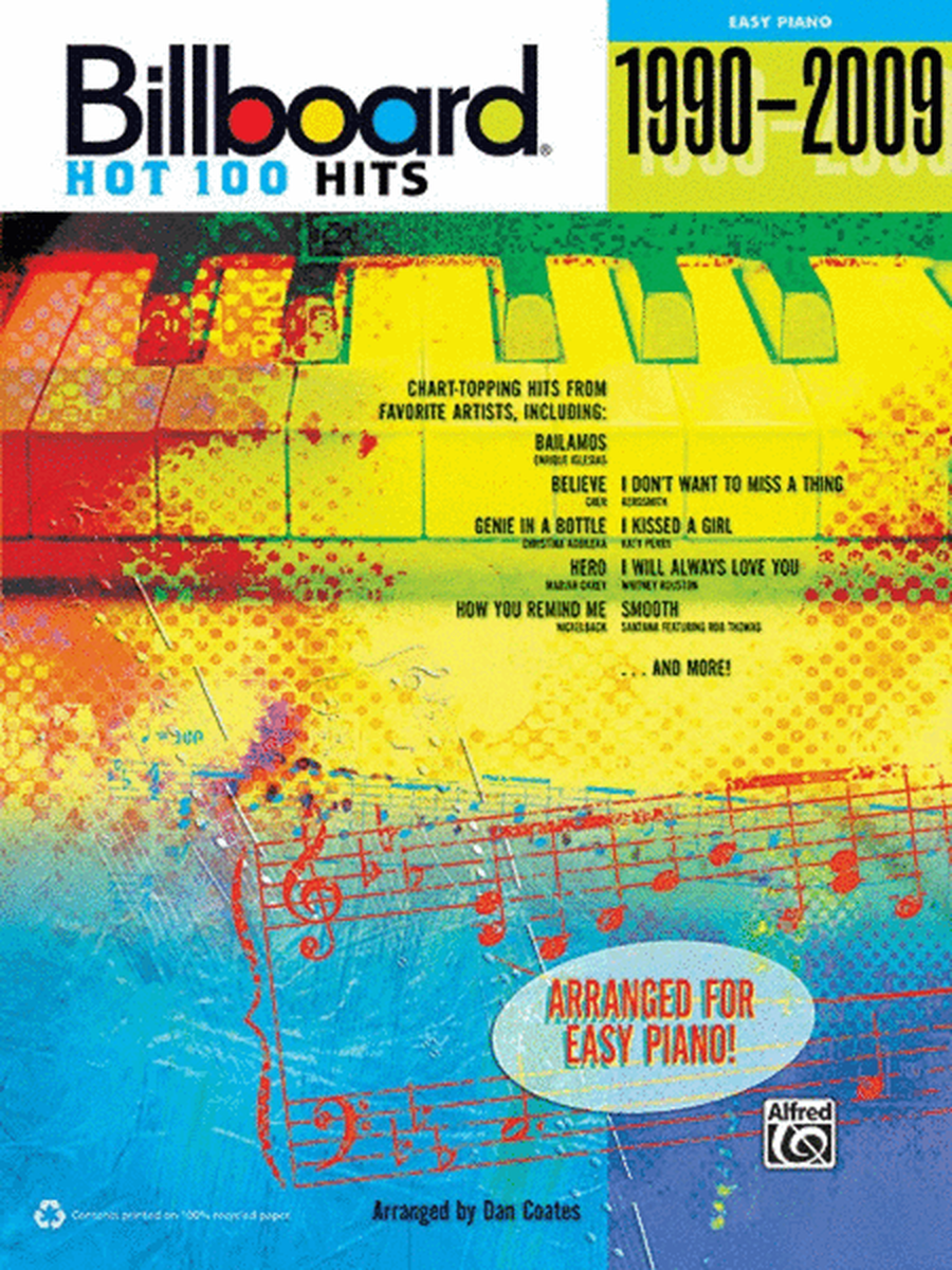 Billboard Hot 100 Hits 1990 - 2009 Arr Coates