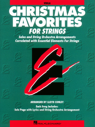 Essential Elements Christmas Favorites for Strings