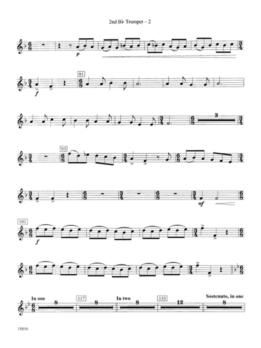 Canarios Fantasia: 2nd B-flat Trumpet