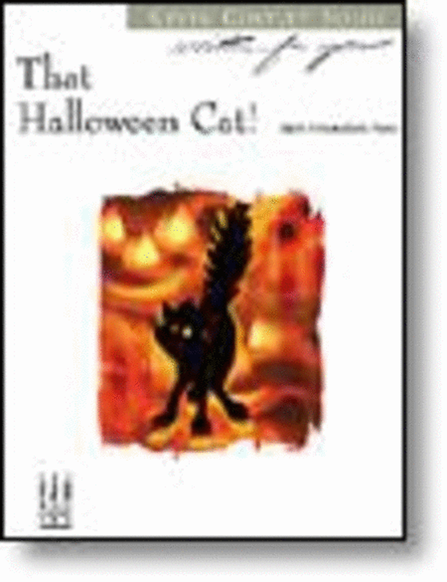That Halloween Cat! by Kevin Costley Piano Solo - Sheet Music