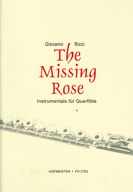 The Missing Rose, Instrumentals (mit Akkordsymbolen).