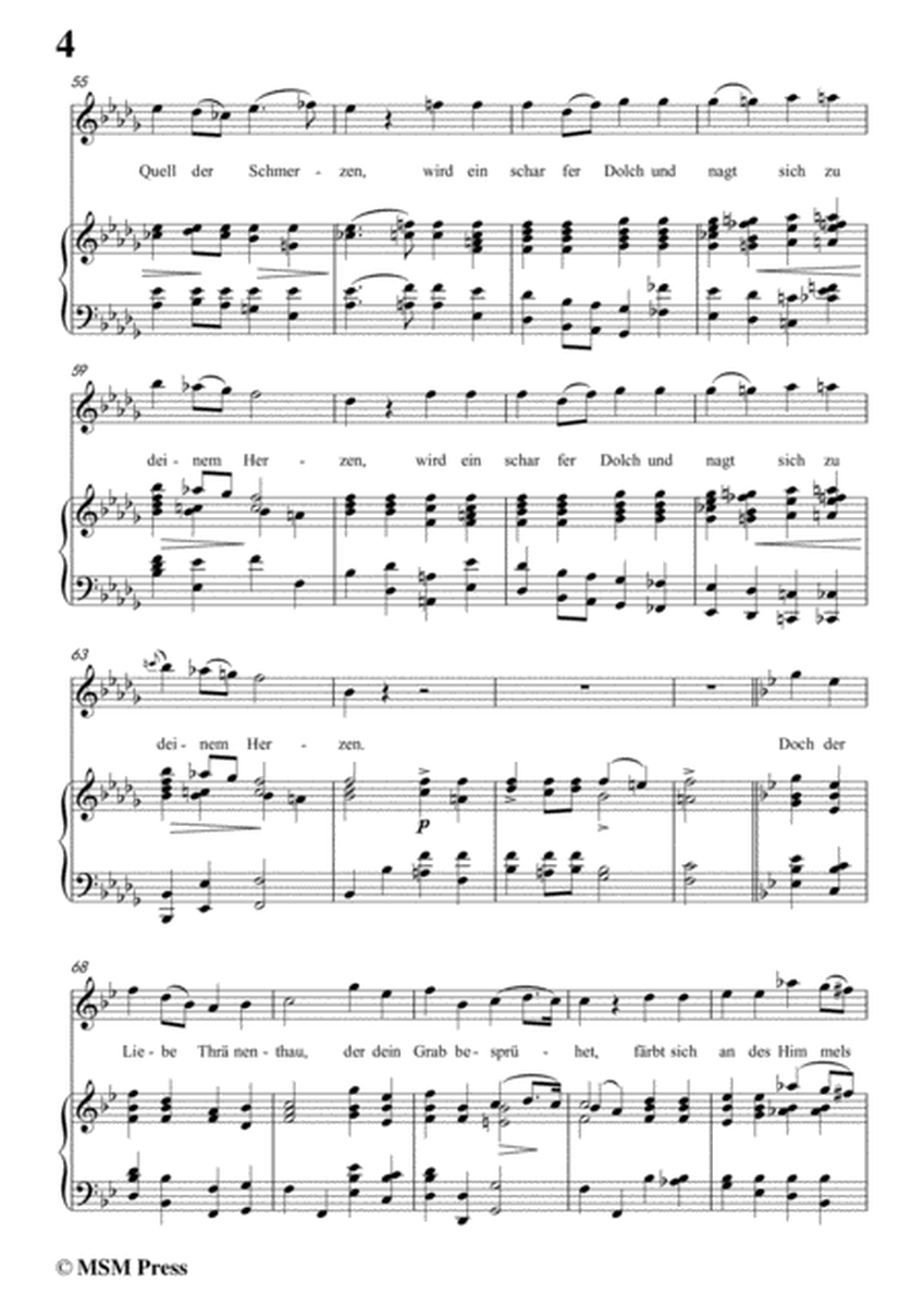 Schubert-Todtengräberweise(Gravedigger's Song),D.869,in b flat minor,for Voice&Piano image number null