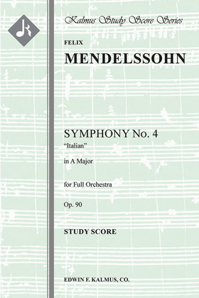 Symphony No. 4 in A, Op. 90 Italian