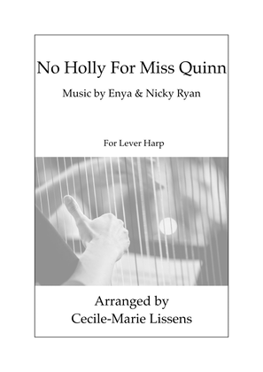 Book cover for No Holly For Miss Quinn