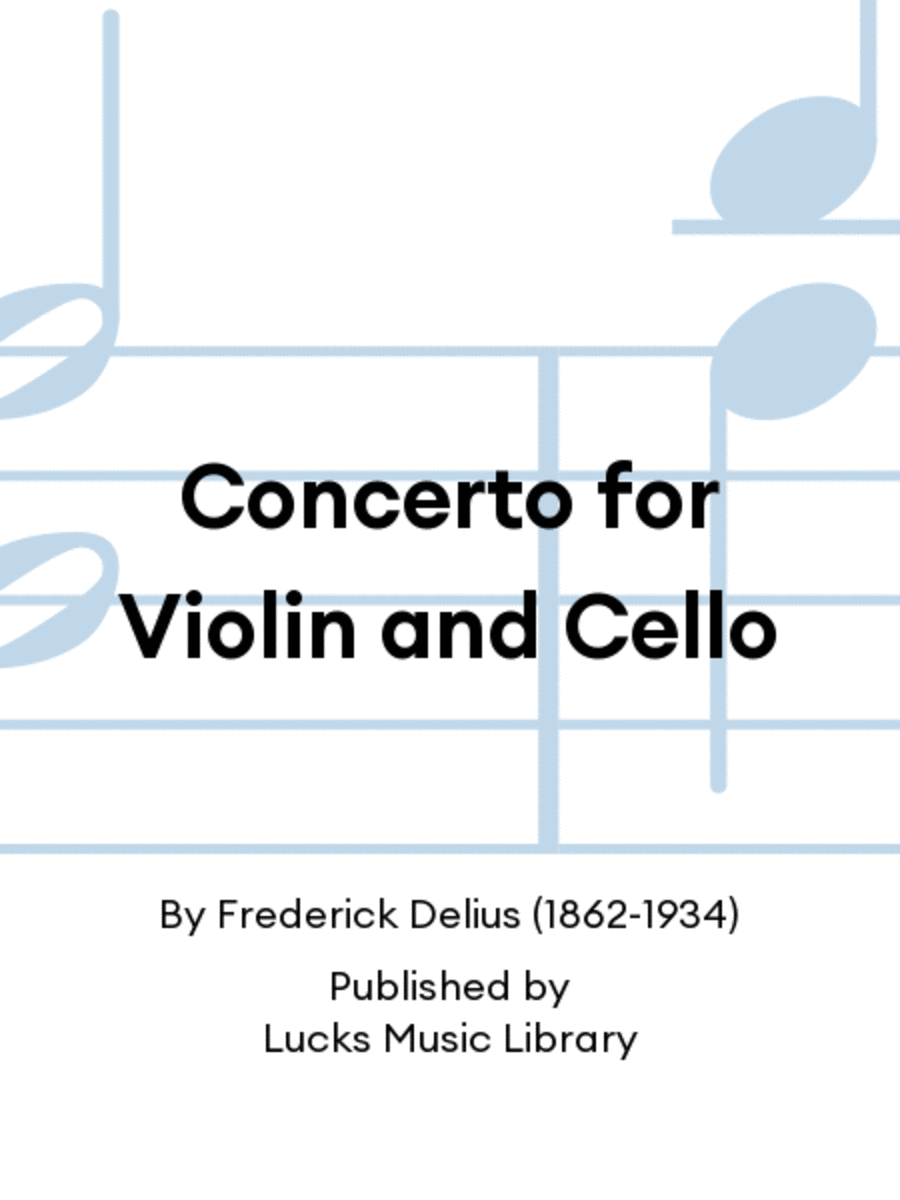 Concerto for Violin and Cello