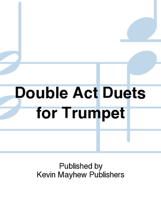 Book cover for Double Act Duets for Trumpet