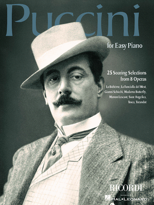 Book cover for Puccini for Easy Piano