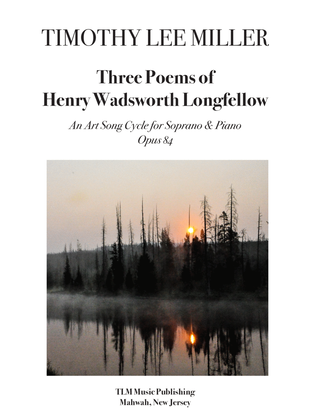 Book cover for Three Poems of Henry Wadsworth Longfellow