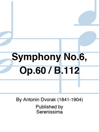 Book cover for Symphony No.6, Op.60 / B.112