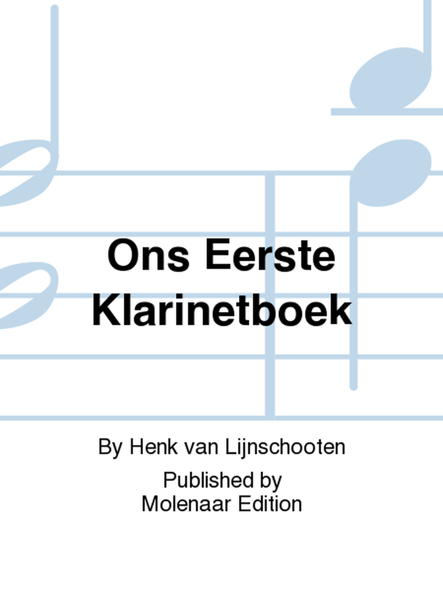 Ons Eerste Klarinetboek