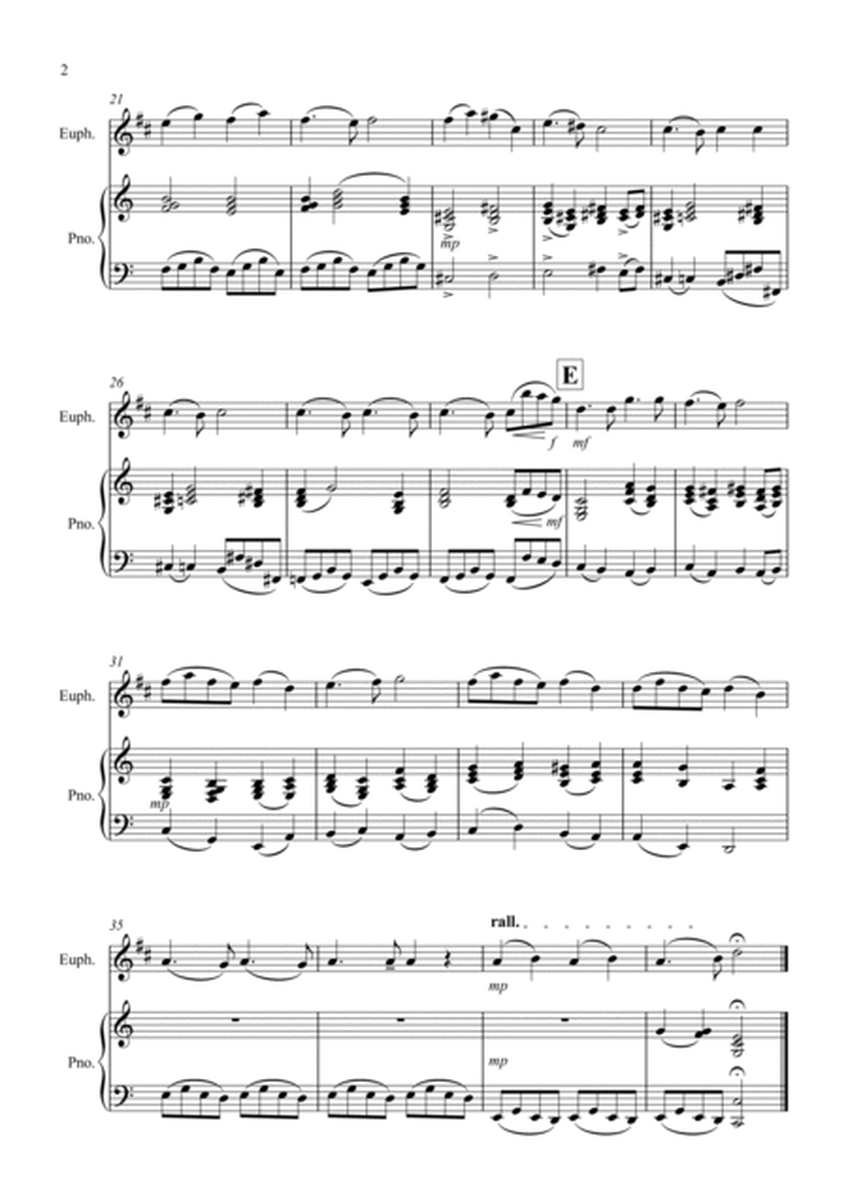 Pie Jesu (from Requiem) for Euphonium and Piano image number null