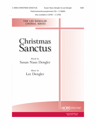 Book cover for Christmas Sanctus