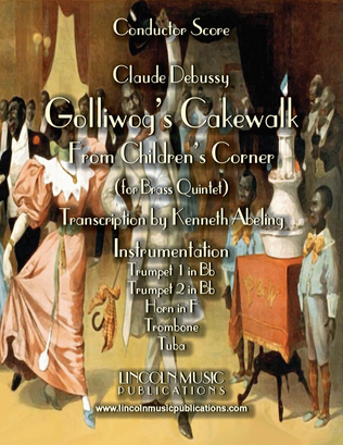 Book cover for Debussy – Golliwog’s Cakewalk from Children’s Corner (for Brass Quintet)