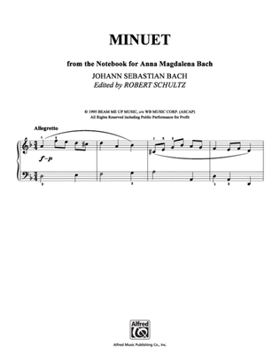 Book cover for Minuet