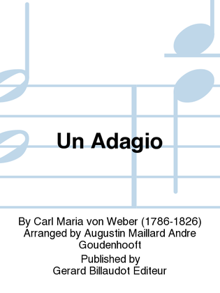 Book cover for Un Adagio