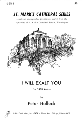 Book cover for I Will Exalt You