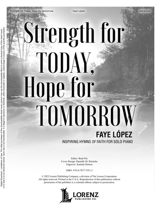 Book cover for Strength for Today, Hope for Tomorrow