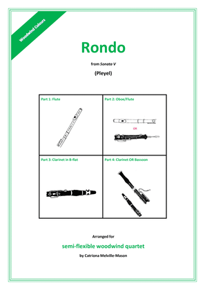 Book cover for Rondo (semi-flexible 4-part woodwind)