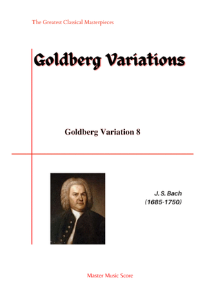 Book cover for Bach-Goldberg Variation.8(Piano solo)