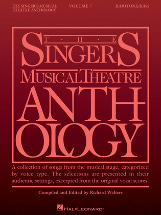 Book cover for Singer's Musical Theatre Anthology – Volume 7