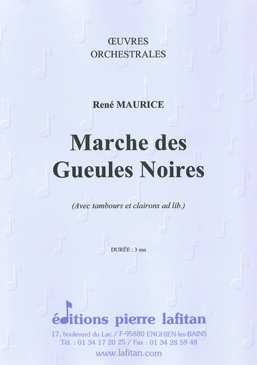 Marche Des Gueules Noires