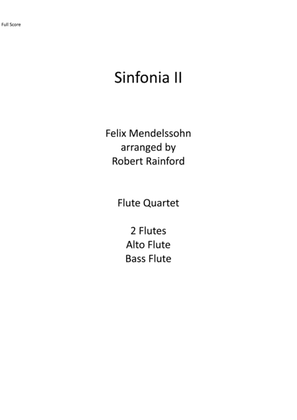 Book cover for Sinfonia II