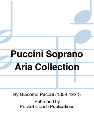 Book cover for Puccini Soprano Aria Collection