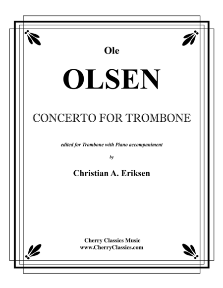 Concerto in F for Trombone and Piano