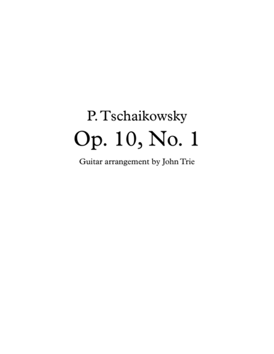 Opus 10, No. 1 - tab image number null