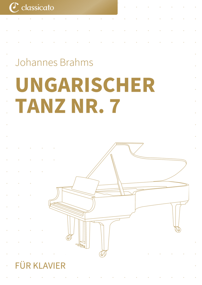 Ungarischer Tanz Nr. 7 image number null