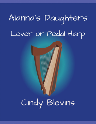Book cover for Alanna's Daughters, original solo for Lever or Pedal Harp