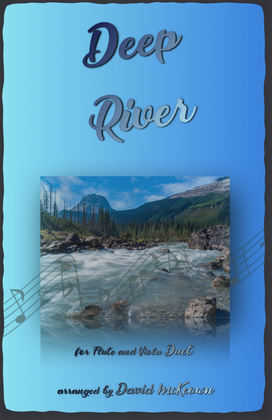 Book cover for Deep River, Gospel Song for Flute and Viola Duet