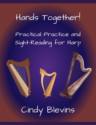 Book cover for Hands Together! (Practical Practice and Sight Reading For Harp)
