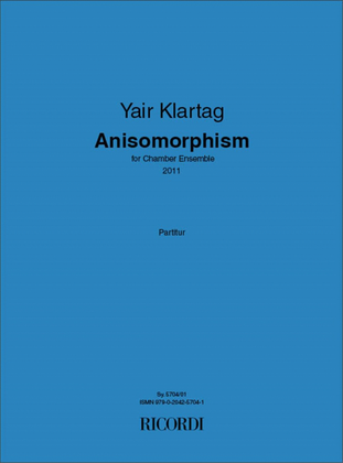 Book cover for Anisomorphism