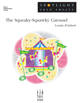 Book cover for The Squeaky-Squawky Carousel