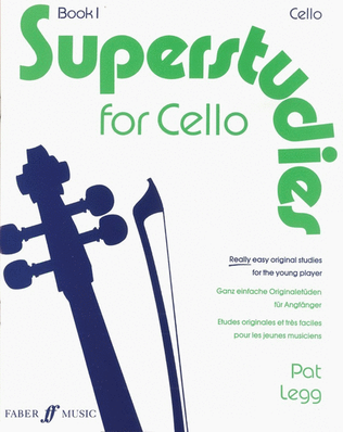 Book cover for Superstudies Book 1 Cello
