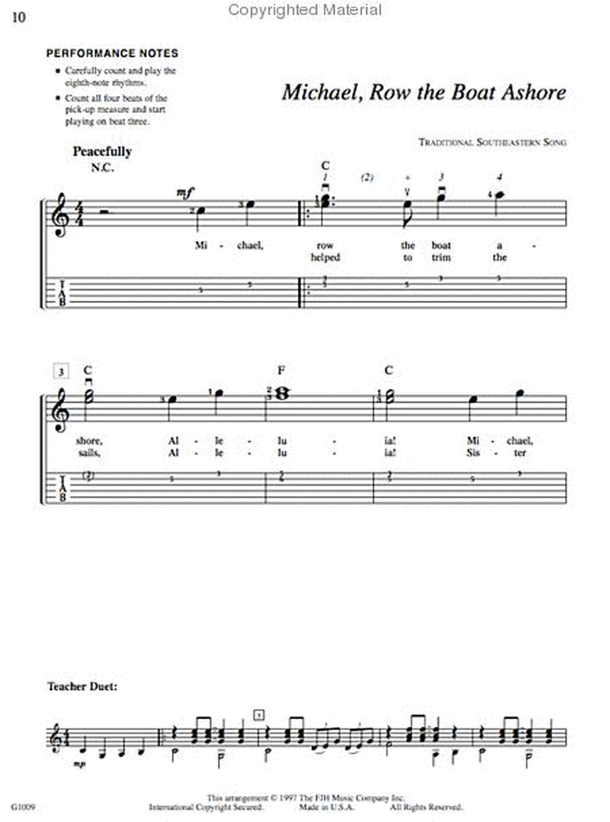 GuitarTime Popular Folk, Level 2, Pick Style