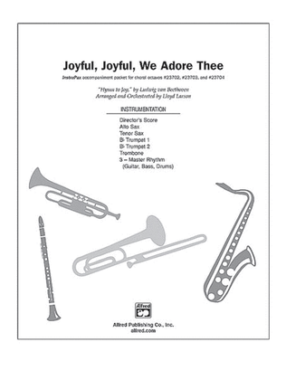 Book cover for Joyful, Joyful, We Adore Thee